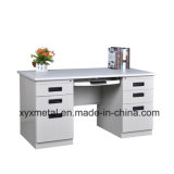 Hot Sale Double Side Drawers Steel Office Desk From China