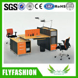 Fashion Workstation Melamine Board Office Desk for 2 Persons (OD-65)