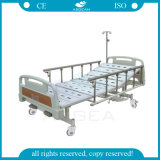 Colorful Option Head/Footboard 2 Mechanical Cranks Manual Alloy Handrail Hospital Bed Cost