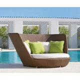 Water-Proof Leisure Lying Bed Rattan Beach Sofa (Cl-1020