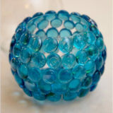 Blue Glass Stone Crystal Crafts