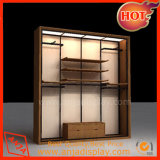 Retail Clothing Store Supplies Clothes Display Cabinet