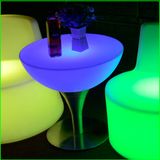 LED Furniture Factory Modern Outdoor Garden LED Bar Stools and Tables