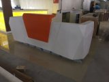 Luxurious Design Solid Surface Commercial Salon LED Reception Counter