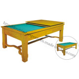 2 in 1 Pool Table with Dining Table Combo Factory Wholesale