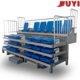Jy-720 Portable Movable Usedindoor Folding Plastic Retractable Gym Bleachers Seating for Sale