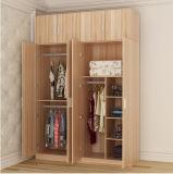 4 Doors Closet with Wall Cabinet