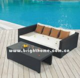 PE Rattan Wicker Outdoor Furniture Sofa Set Bg-Mt05