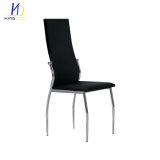Home Furniture PU Leather Metal Dining Chair