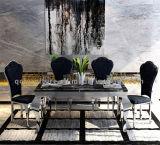 Most Popular Big Size 8 Seater Dining Table with Metal