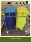 AG-Ss050 Stainless Steel Hospital Waste Trolley Bins
