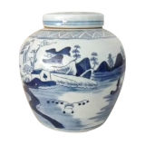 Chinese Porcelain Jar with Lid (LW-29)