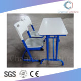 Useful White Table Top Doubt Seats Student Table for School Classroom (CAS-SD1809)
