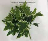 PE Variegated IVY Bush Artificial Plant for Home Decoration (50037)