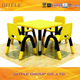 Plastic Table and Chair with Stainless Steel Table Leg (IFP-012)
