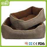 Linen Soft Plush Slap-up Pet Bed (HN-pH564)