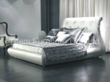 Hot Design Bedroom Furniture Solid Wood Bed