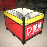 Metal Collapsible Promotion Table with Adjustable Feet