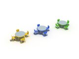Kaiqi Children's Table and Chairs - Round Shape - Many Colours Available (KQ168A)