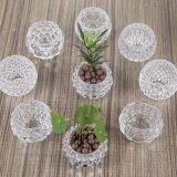 2017 New Design Small Glass Vase for Home Decoration