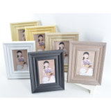 MDF Wooden Grain Picture Frame for Home Decoration