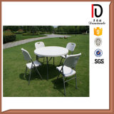 1.8m Plastic Folding Halft Table (BR-P017)
