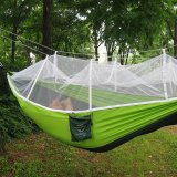 2017 Fashion Handy Parachute Hammock Fabric Mosquito Net Camping Hammock Single Person Portable Indoor Outdoor Camping Hangmat