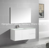 PVC Vanity with Left/Right Glass Basin in Bathroom
