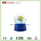 Polyresin Craft 60mm Snow Globe with Angel Figurine for Home Decoration and Souvenir Gift