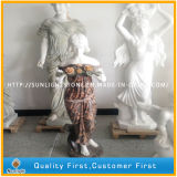 Beautiful Lady Granite Marble Stone Carving/Sculptures/Statues