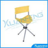 Tripod Small Foldable Fishing Chair with Backrest