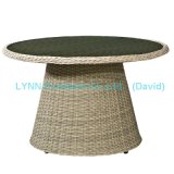 Garden Furniture Dining Table Outdoor Round Rattan Table