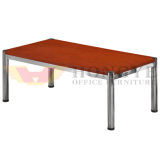 Round Steel Leg Coffee Table Other Office Furniture (HY-404-1)