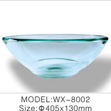 Transparent Color Round Glass Wash Basin