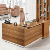 European Office Furniture Walnut Contemporary Office Desk (HY-JT10)