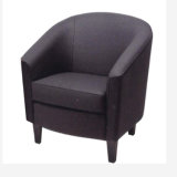 Black Leather Comfortable Booth Dining Sofa for Hotel (SP-KS238)
