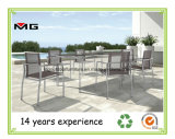 Very Nice Design Garden Dining Chairs with Stainless Steel Frames