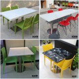 Artificial Marble Fast Food Restaurant Chair and Table