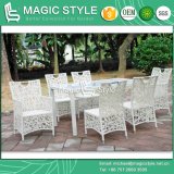 Special Weaving Dining Set Patio Rattan Dining Chair Outdoor Armchair (Magic Style)