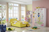Modern Design High Quality Washable Children Fabric Bed (HCB020)