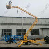 Hydraulic Trailer Aerial Working Folding Boom Lift Working Table