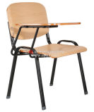 School Furniture Student Wooden Training Chairs with Writing Tablet