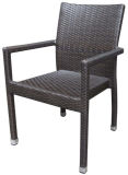 Leisure Furniture Outdoor Restaurant Rattan PE Wicker Dining Chair (WS-1728)
