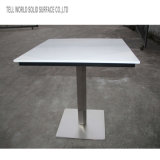 Modern Solid Surface Restaurant Table Coffee Table Set