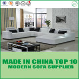 Divaani Style Modern Living Room Leather Sofa Bed
