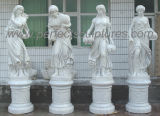 Stone Marble Sculpture Four Season Statue for Garden Decoration (SY-X1760)