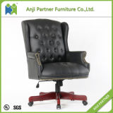 High Class Cheap Price Modern Design Black Leather Gaming Chair (Alger)
