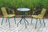 Rounded Steel Tube Patio Table