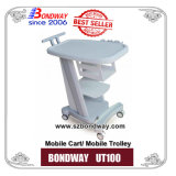 Ultrasound Trolley Mobile Cart for Portable Ultrasound Scanner, ECG, EKG, Medical Equipment, Hospital Supply