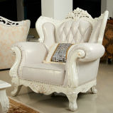 Cream Color Royal Sofa for Living Room Furniture (159)